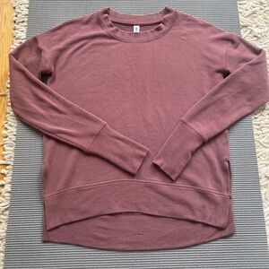 Athleta Dusty Rose Long Sleeve Top